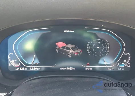 2023 BMW 530E из США, поврежденный, VIN WBA13AG02PCM85786